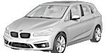 BMW F45 C2098 Fault Code